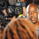 Capt. Ron Johnson of the Missouri Highway Patrol speaks to media during a protest on West Florissant Avenue in Ferguson, Mo., on Aug. 18, 2014.
Michael B. Thomas/Getty Images